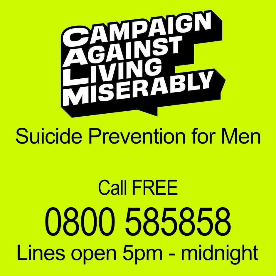 call 0800585858 now!
